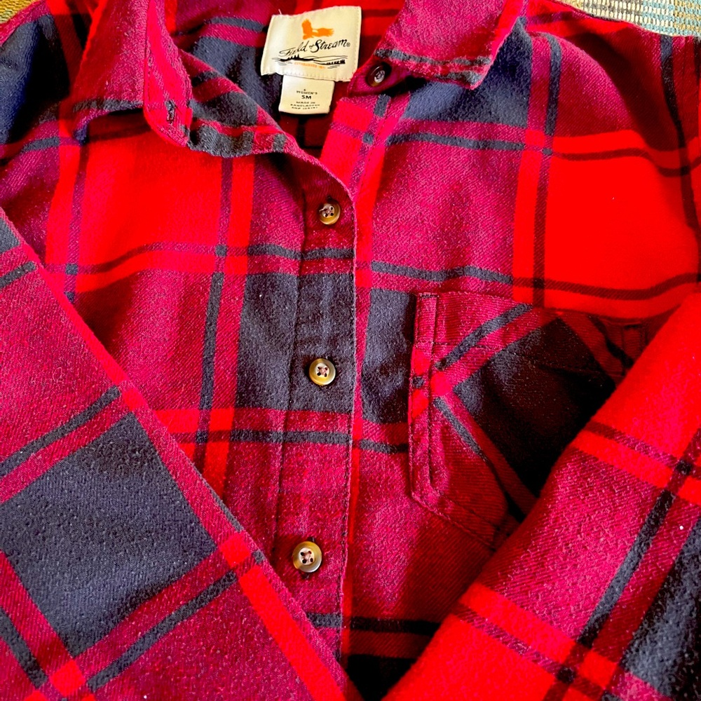 Vintage women’s small Field and Stream flannel